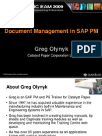 Document For DMS in SAP PM