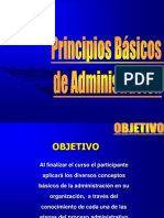 Principios Basicos de Administracion