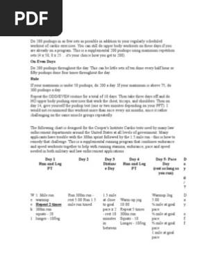 15 Days To Apft Aerobic Exercise Hobbies