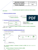 Cours RDM Traction Compression