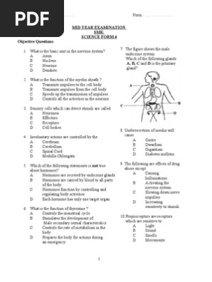 Science Form 4 Exam Question Pdf Sex Atoms