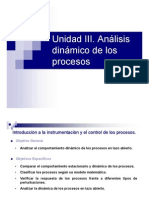 Unidad III. Análisis dinámico de los procesos (presentacion)