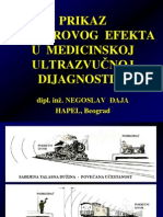Ultrazvuk - Prikaz Doplerovog Efekta U Medicinskoj Ultrazvucnoj Dijagnostici