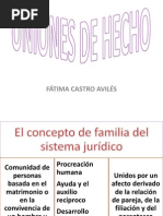 Uniones de Hecho1