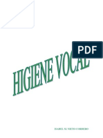 Higiene Vocal Nieto-cordero