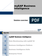 Mysap Business Intelligence: Solution Overview