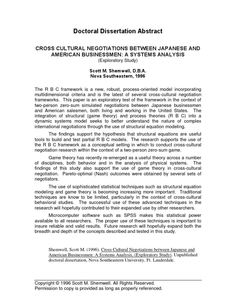 Doctoral dissertation abstracts international