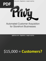 Download Privy Pitch Deck by Awesome Pitch Company SN133961028 doc pdf