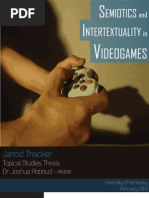 Download Semiotics and Intertextuality of Videogames by Jarrod Thacker SN133961960 doc pdf