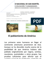 Ing. Civil - Historia y Geograf. Amaz. Origen Del Hombre Americano.1.
