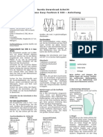 Chale Co Burda Nueva 2 A Instrucciones