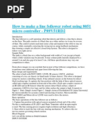 Download line follower robot using 8051 micro controllerdoc by mabdullah SN133972821 doc pdf
