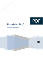 SharePoint 2010 Developer Interview Questions