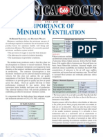 Minimum Ventilation