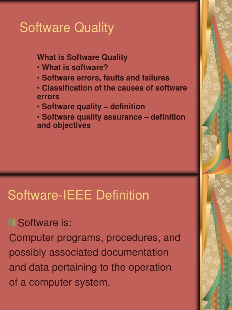 Understanding Software Quality Standards | PDF