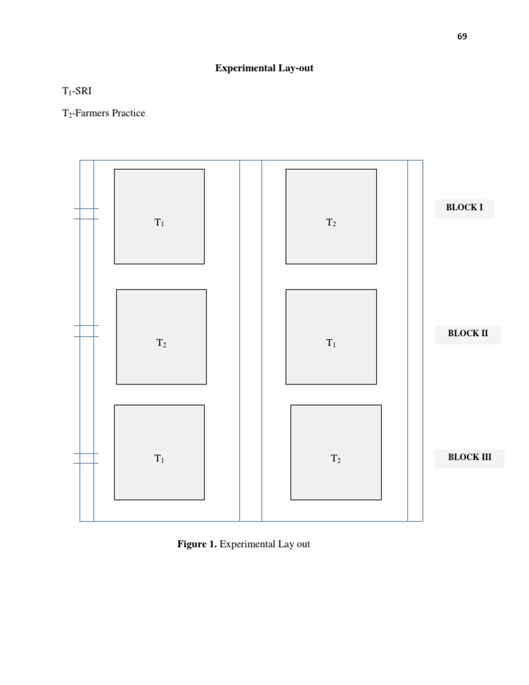T - Sri T - Farmers Practice: Experimental Lay-Out | PDF | Technology ...