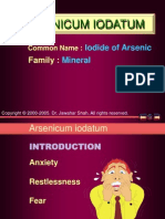 Arsenicum-Iod Materia Medica
