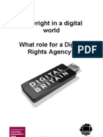 Copyright in a digital world. What role for a Digital Rights Agency?