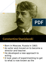 Stanislavski S Methods