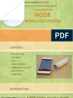 Node Wireless Sensor