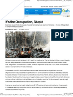 It's The Occupation, Stupid - by Robert A. Pape - Foreign Policy PDF