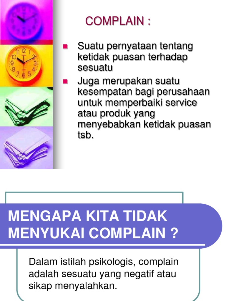 Handling Complain | PDF