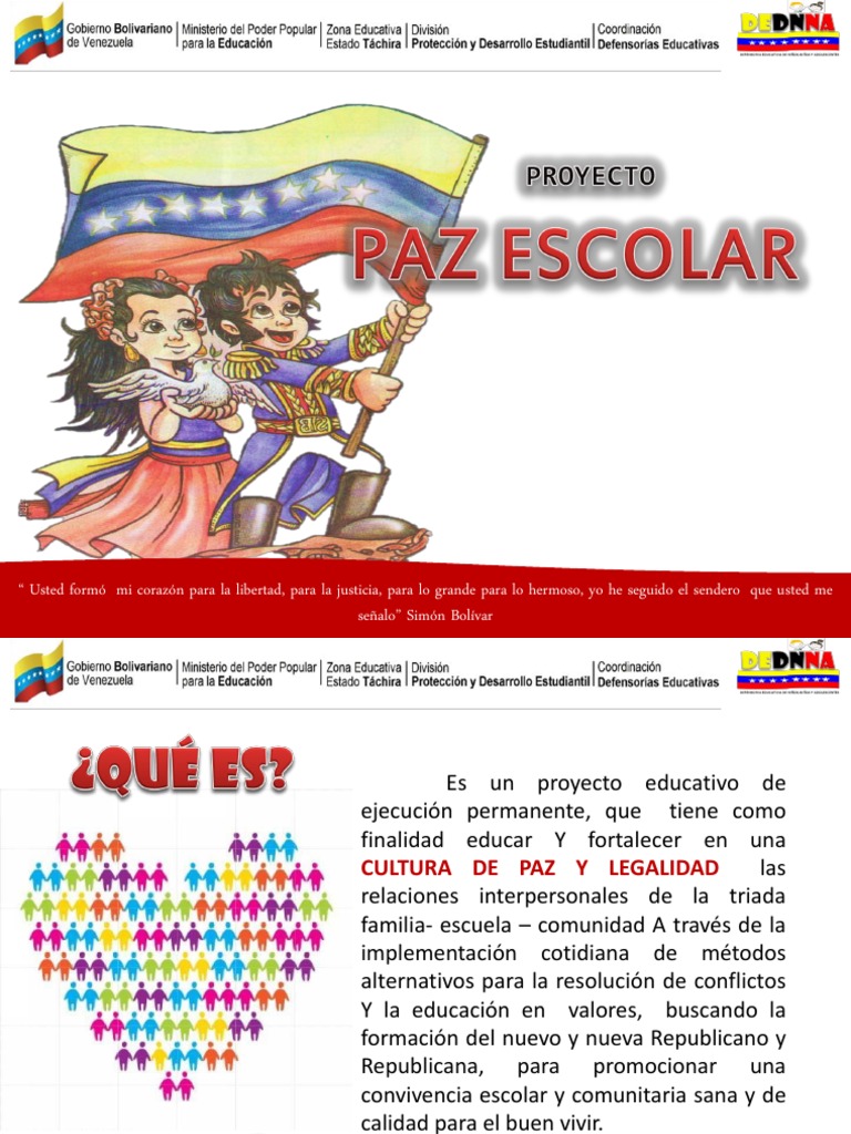 Construyendo una cultura de paz y legalidad en la escuela y comunidad a ...