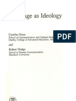 Kress & Hodge - Language & Ideology - Cap 4 - Classification and Control - P - 62-84