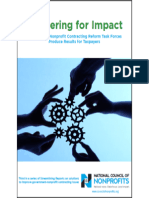 Partnering For Impact: Government-Nonprofit Contracting Task Forces Produce Results For Taxpayers