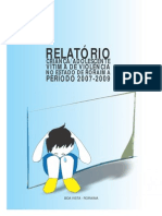 Relatório Criança e Adolescente Vítimo de Violência No Estado de Roraima - 2007-2009 PDF