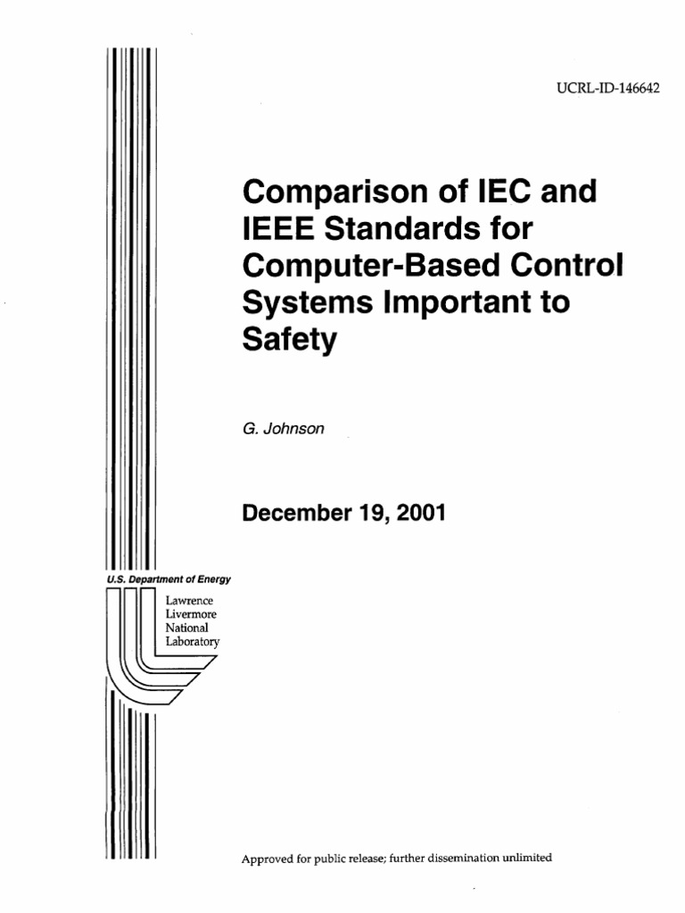Comparison of IEC and IEEE Standars | PDF | Nuclear Power ...