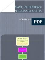 Sosialisasi, Partisipasi Dan Budaya Politik