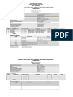 Calendario Cursos Comunes Maestrias 2013