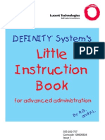 Definity Little Inst Book-Advanced Admin