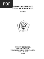 Download Pedoman Tugas Akhir S1 by FT_Unissula SN134044367 doc pdf