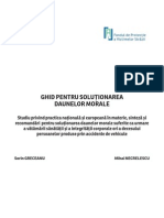 Ghid Pentru Solutionarea Daunelor Morale