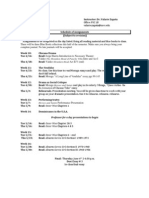 Eng 25 S13 Schedule of Assignments