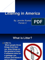 Littering in America PP.