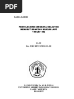 Download Ki - Penyelesaian Sengketa Kelautan Menurut Konvensi Hukum Laut 1982 - Mei 2006 by Joke Punuhsingon SN134048347 doc pdf