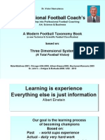 Professional Football Coach Book No.2 - The New Taxonomy of Football.