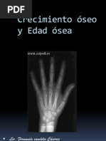 EDAD ÓSEA Atlas Greulich y Pyle Rayos x