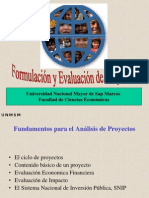 01 Presentacion Formulacion y Evaluacion de Proyectos