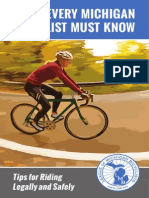What Every Michigan Bicyclist Must Know