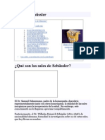 Sales de Schüssler