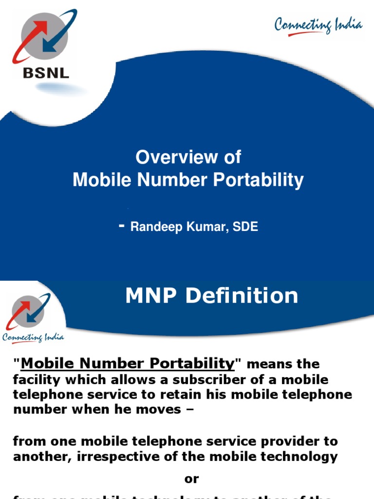 Overview of MNP | PDF | Technology & Engineering
