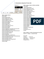 ENetwork Basic Configuration PT Practice SBA