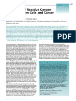 Regulation of Reactive Oxygen