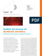 Analisis Del Proceso de Destilacion Alcoholica