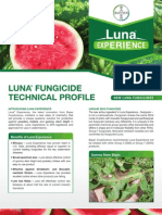 Luna Watermelon Fungicide - 2012 Product Guide 