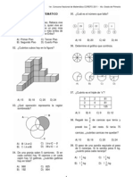 Examen 4to Grado